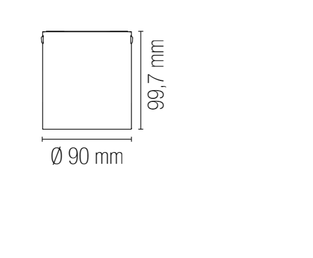 Plafoniera LED in PC rotonda o quadrata - bianco o nero IP44 CCT 7W 820 LM - MANOR Plafoniera LED in PC rotonda o quadrata - bianco o nero IP44 CCT 7W 820 LM - MANOR